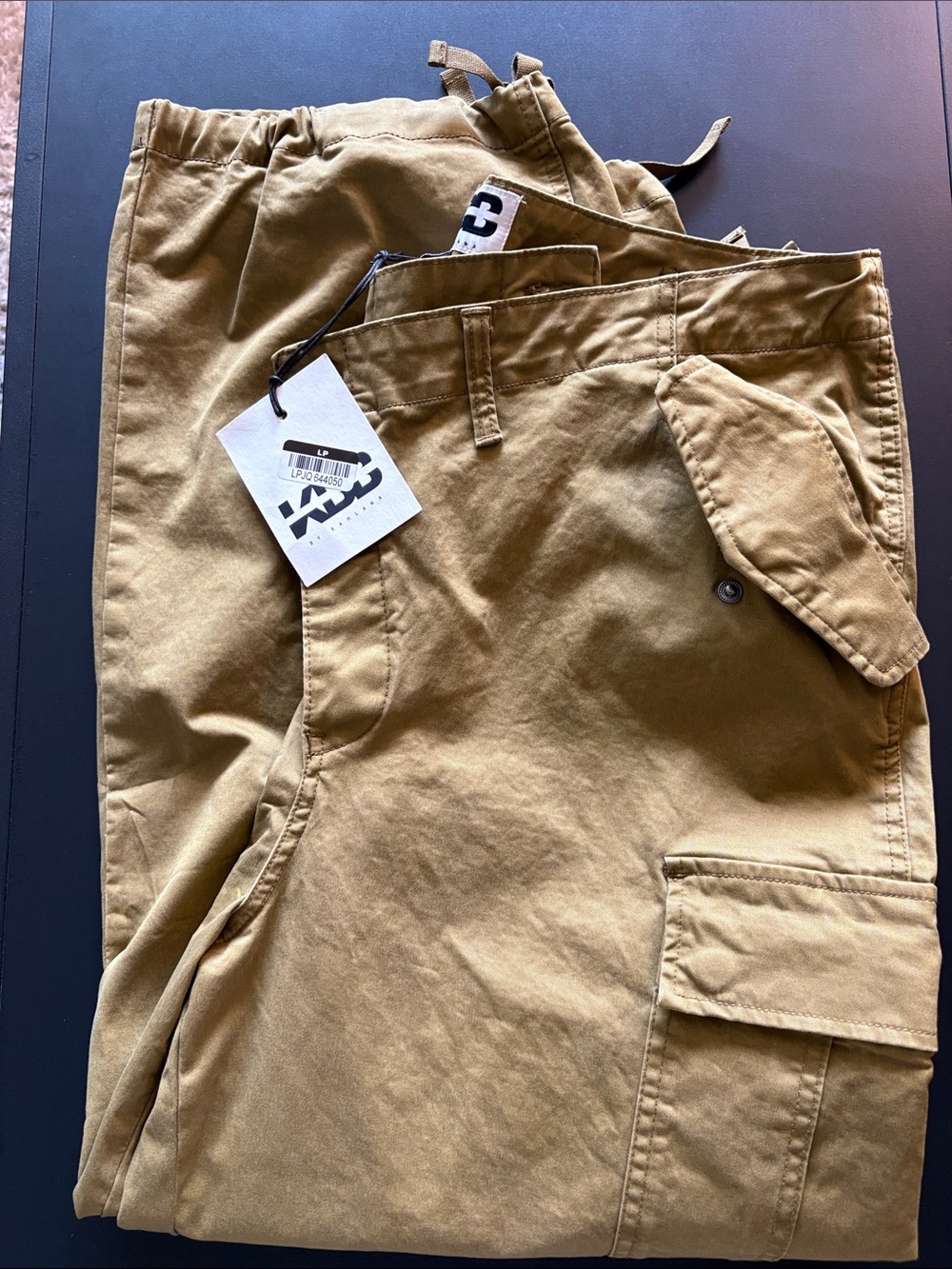 KBB by KAHLANA Women's Mid-Rise Straight Leg 'The Cargo Jogger' - Picture 4 of 6
